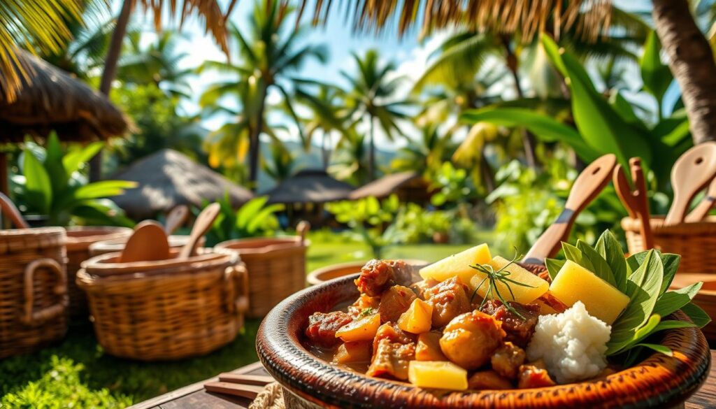 traditional Hawaiian dish traditional Hawaiian dish